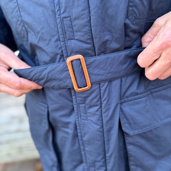 BLOOMINGDALE’S—Peterborough Row—Men’s 46—Down Overcoat Puffer—VTG—Singapore—RARE - Picture 7 of 16